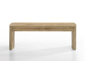 Magnus - Wide Dining Bench - Wooden Oak