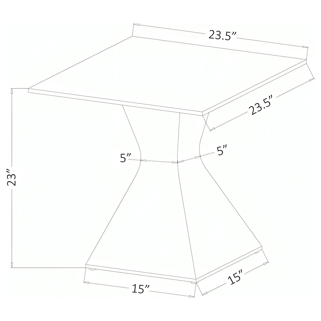 Exeter - Table With Glass Top