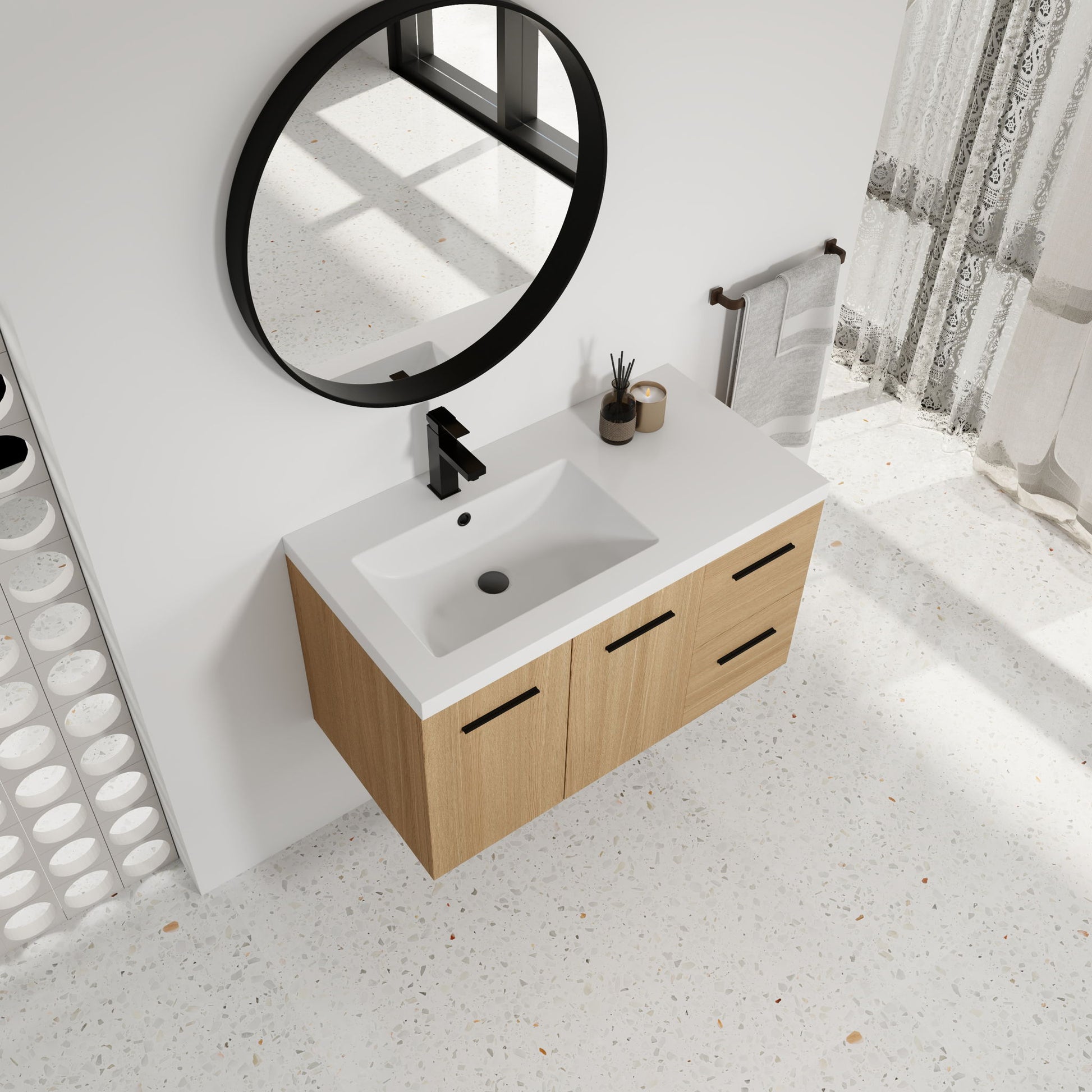 Bathroom Vanity Top With Integrated Sink