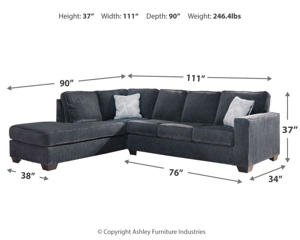 Altari - 2 Piece Sectional With Chaise