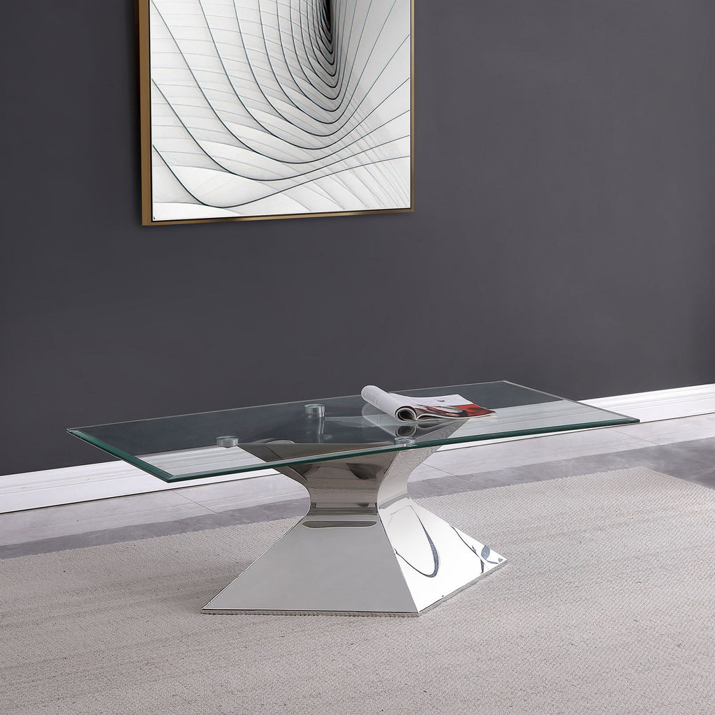 Exeter - Table With Glass Top