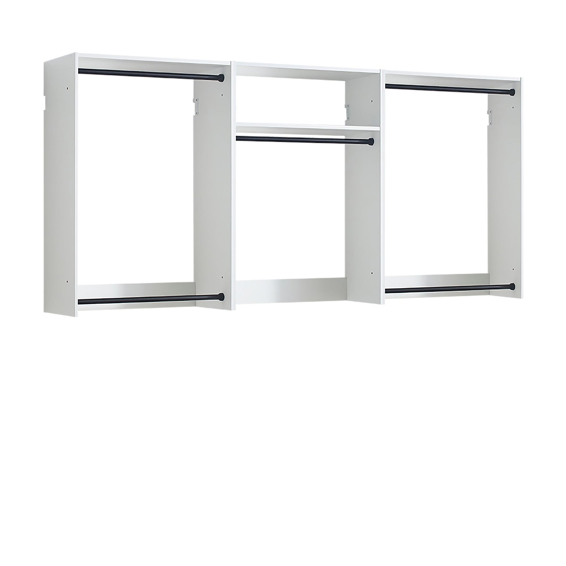 Devi - Wall Mounted Wood Closet System & Modular Design