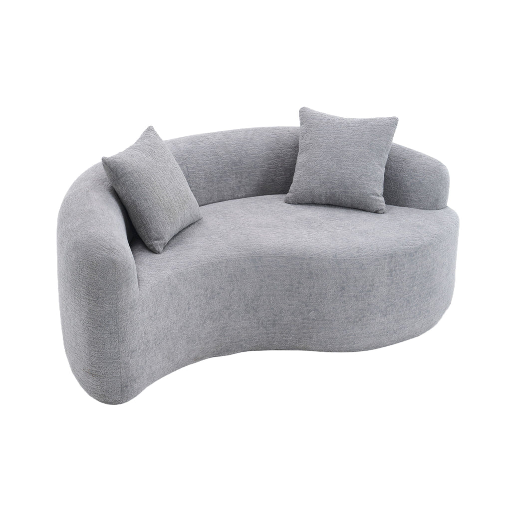 Tai Chi - Curved Dual Depth Loveseat