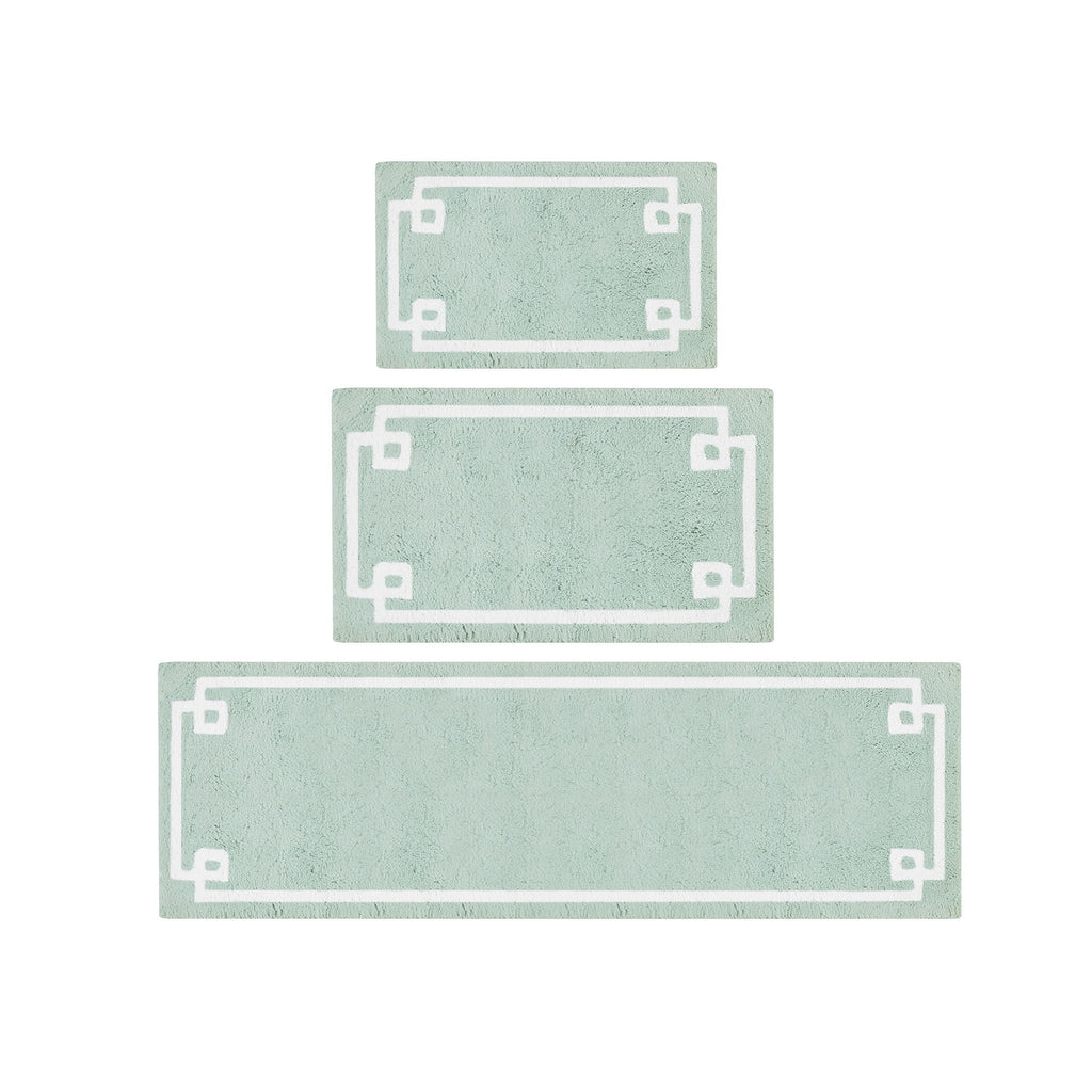 Evan - 20" x 30" Tufted Bath Rug - Seafoam