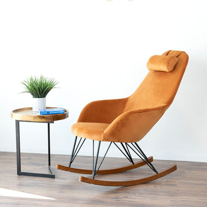 Chloe - Mid Century Modern Rocker Livingroom And Bedroom Chair