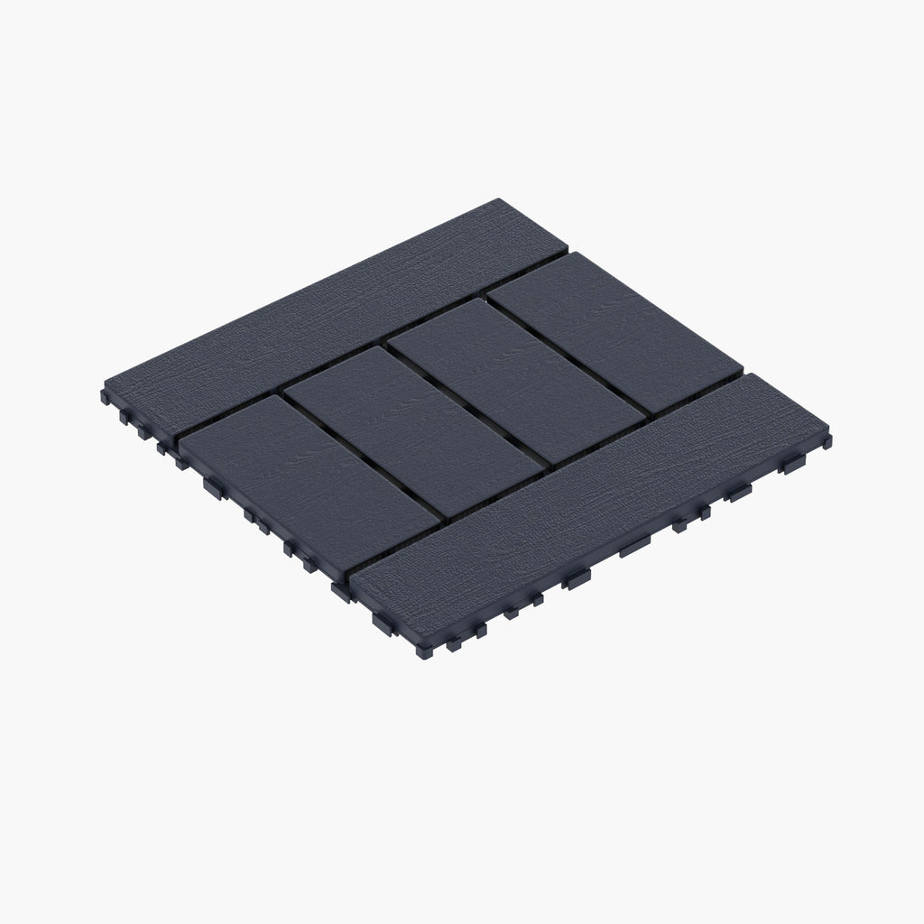 H Style Diy Module Interlocking Patio Deck Tiles