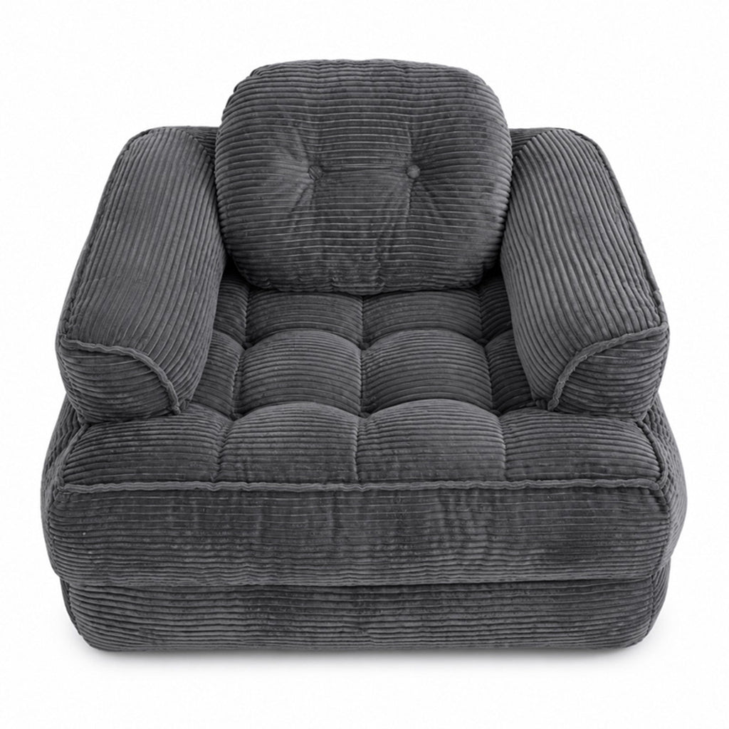 Convertible 2 In 1 Armrest Sofa For Bedroom