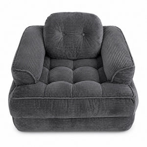 Convertible 2 In 1 Armrest Sofa For Bedroom