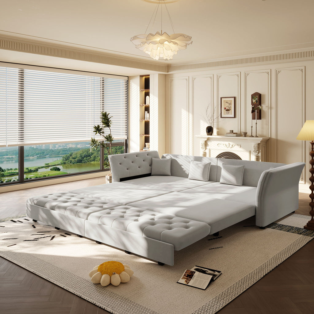 Oversize Pull Out Sofa Bed For Living Room