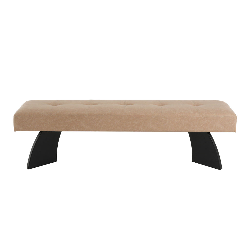 Upholstered Indoor Dining Bench For Kitchen