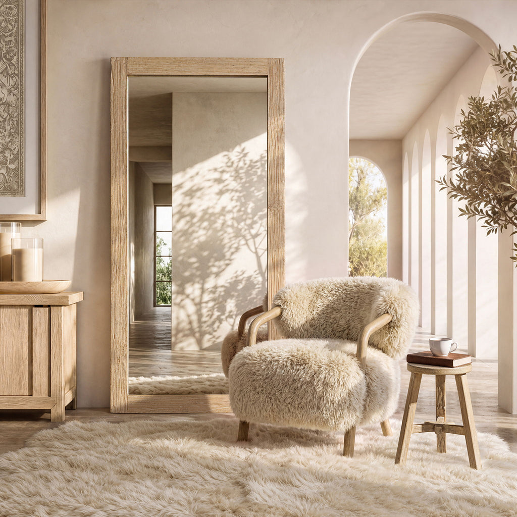 Langford - Full Length Mirror - Light Brown