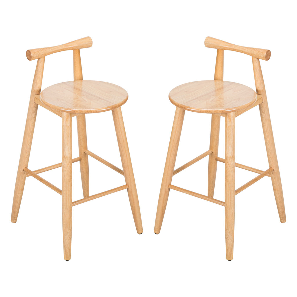 Grove - Indoor Barstool (Set of 2) - Natural