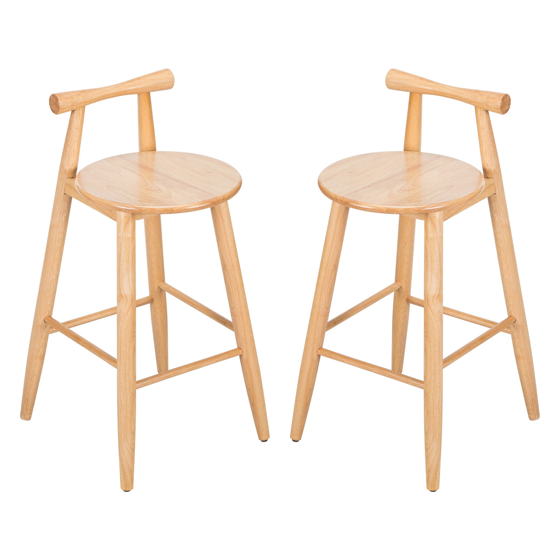 Grove - Indoor Barstool (Set of 2) - Natural
