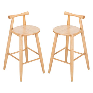 Grove - Indoor Barstool (Set of 2) - Natural