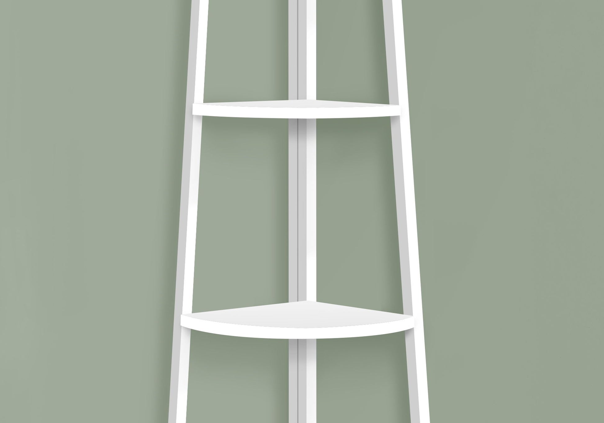 Bookshelf, Etagere, Corner, 4 Tier, Office, Contemporary & Modern