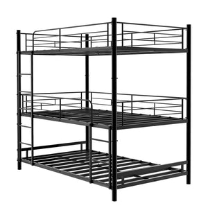 Triple Frame Bed With Built In Ladder