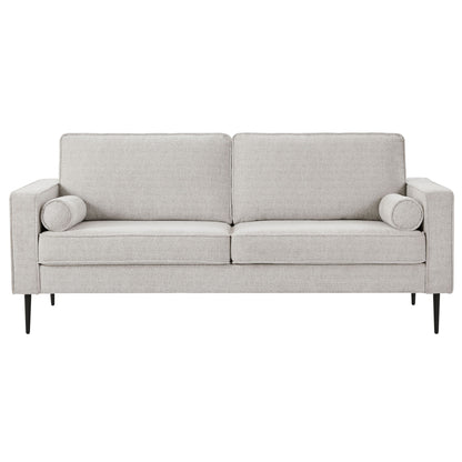 Gewnee - Chesterfield Tufted Sofa Couch - Beige