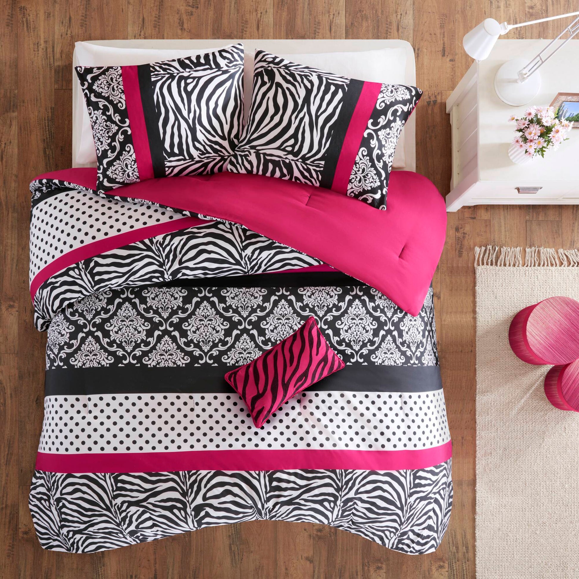 Comforter Set Reagan - Pink