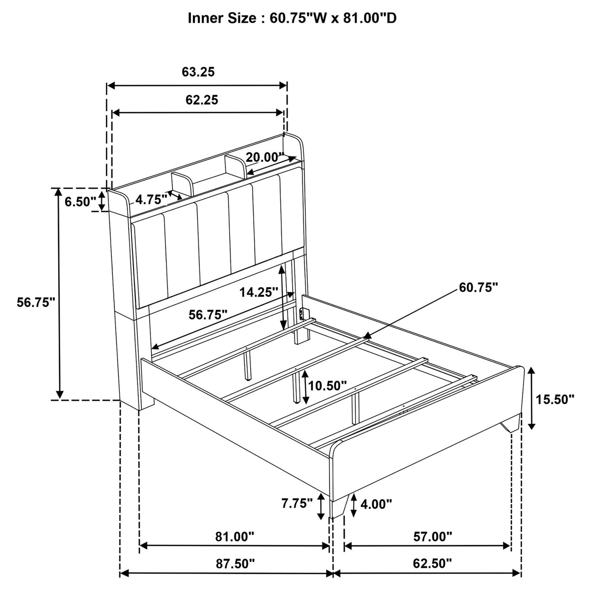 Packard - Bookcase Bed