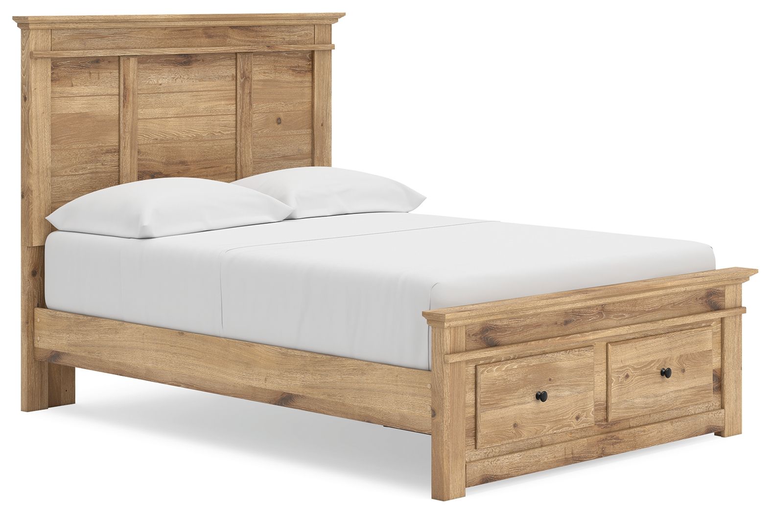Makidern - Panel Storage Bed