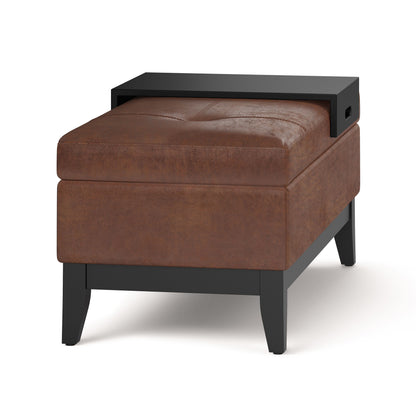 Oregon - Storage Ottoman Bench with Tray