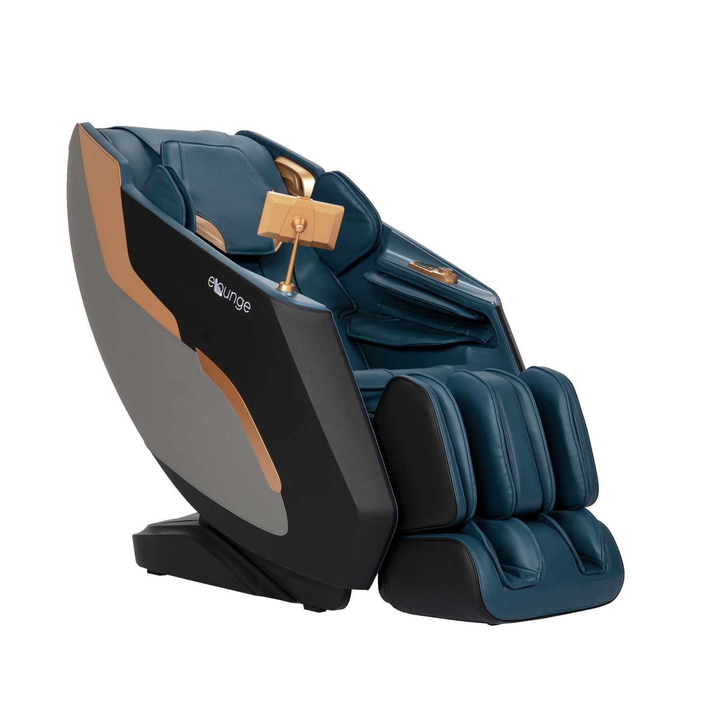 Enrich - PU Massage Chair - Navy