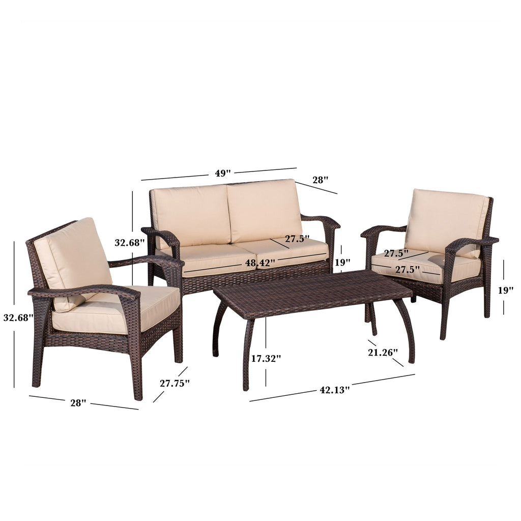 Honolulu - Wicker Set Outdoor Seating