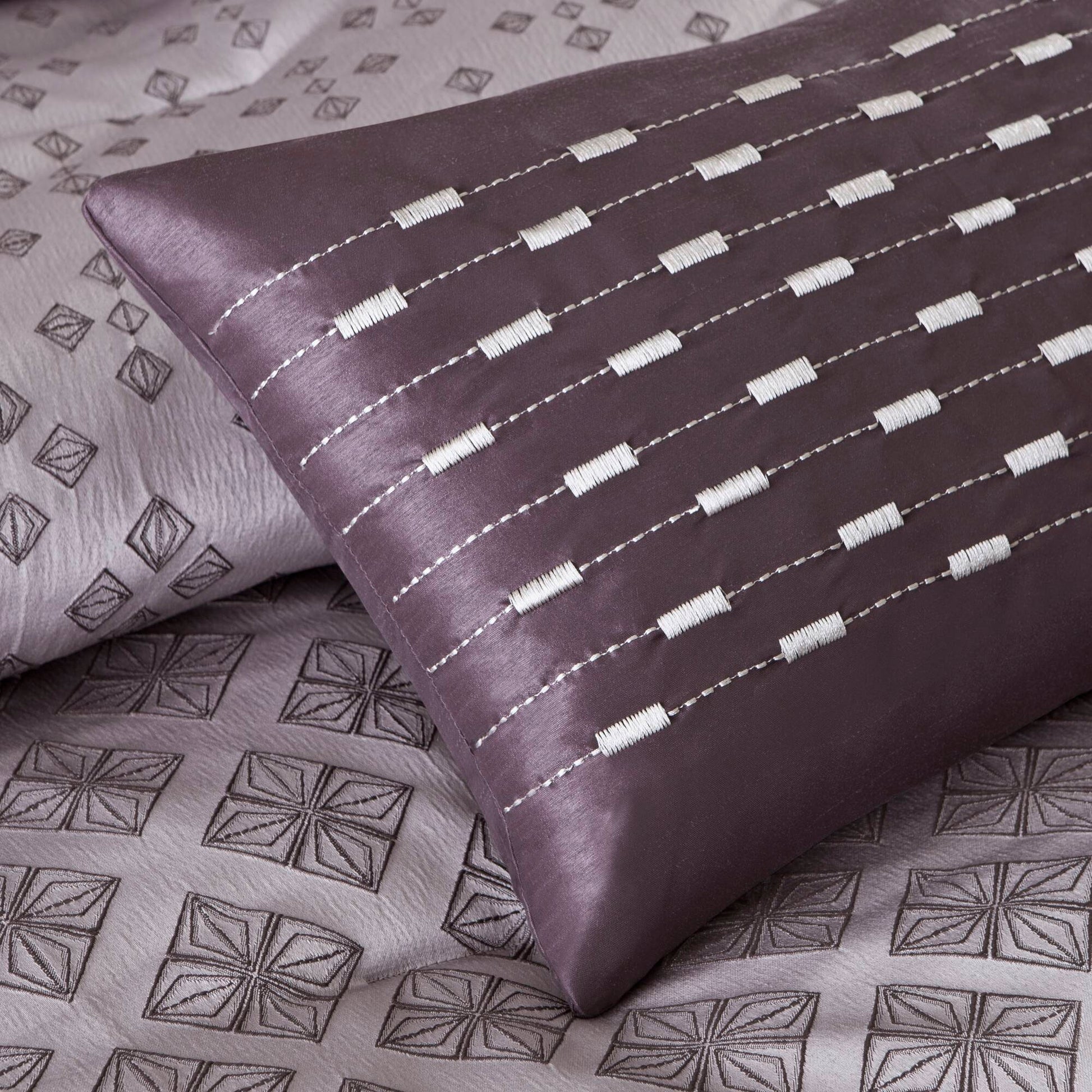 Biloxi - Piece Comforter (Set of 7) - Purple