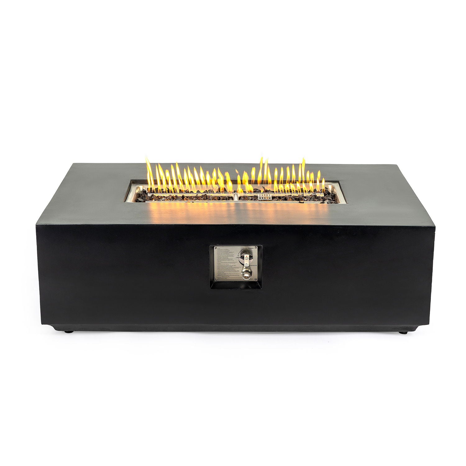 Propane / Natural Gas Fire Pit Table, 50,000 BTU - Charcoal