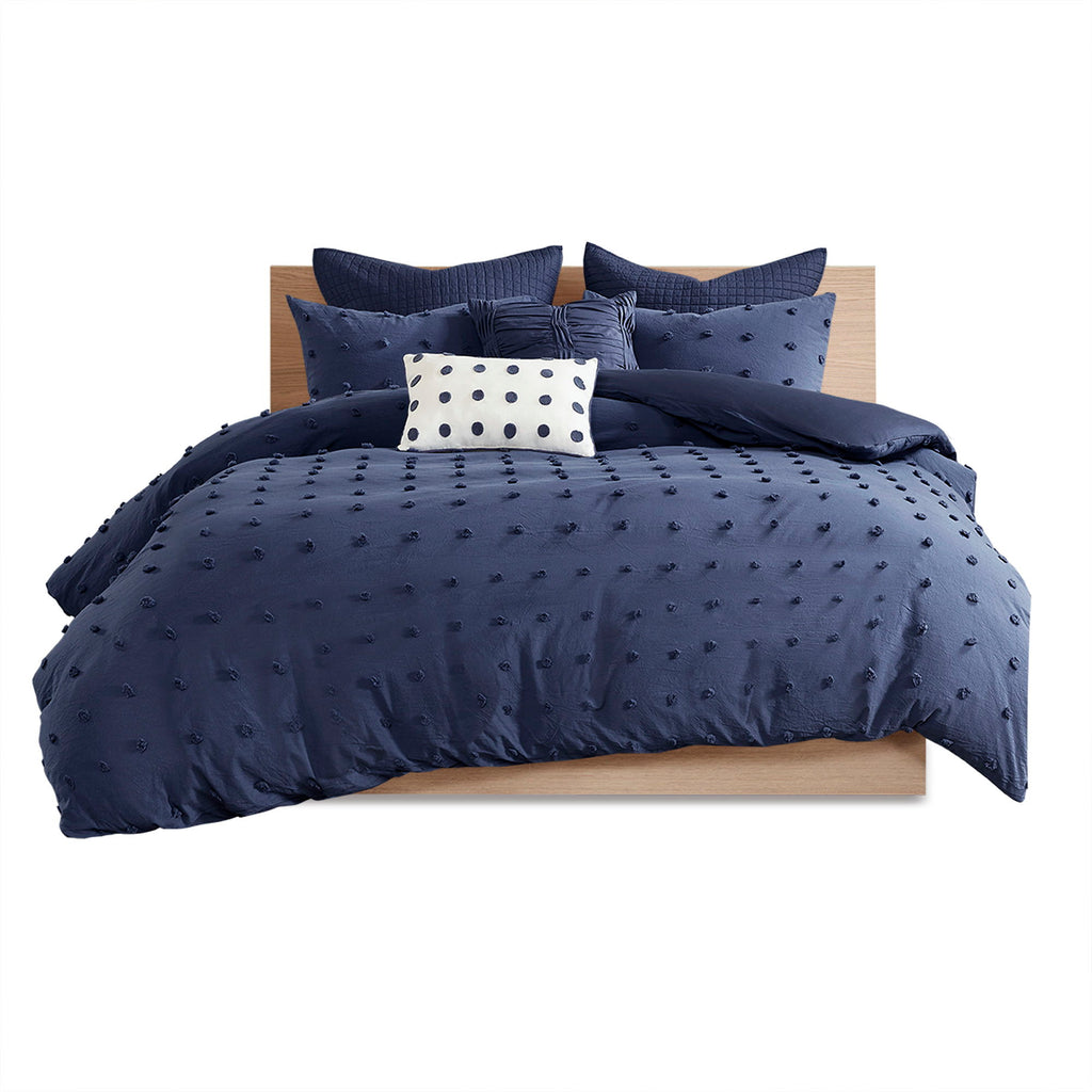 Brooklyn - King Comforter Set - Indigo Blue