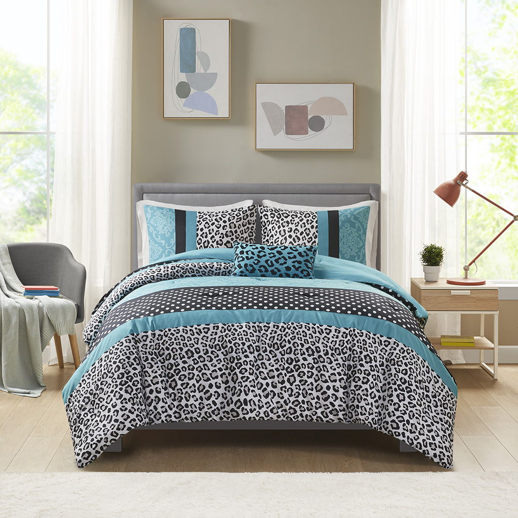 Mi Zone Chloe - Comforter Set - Teal