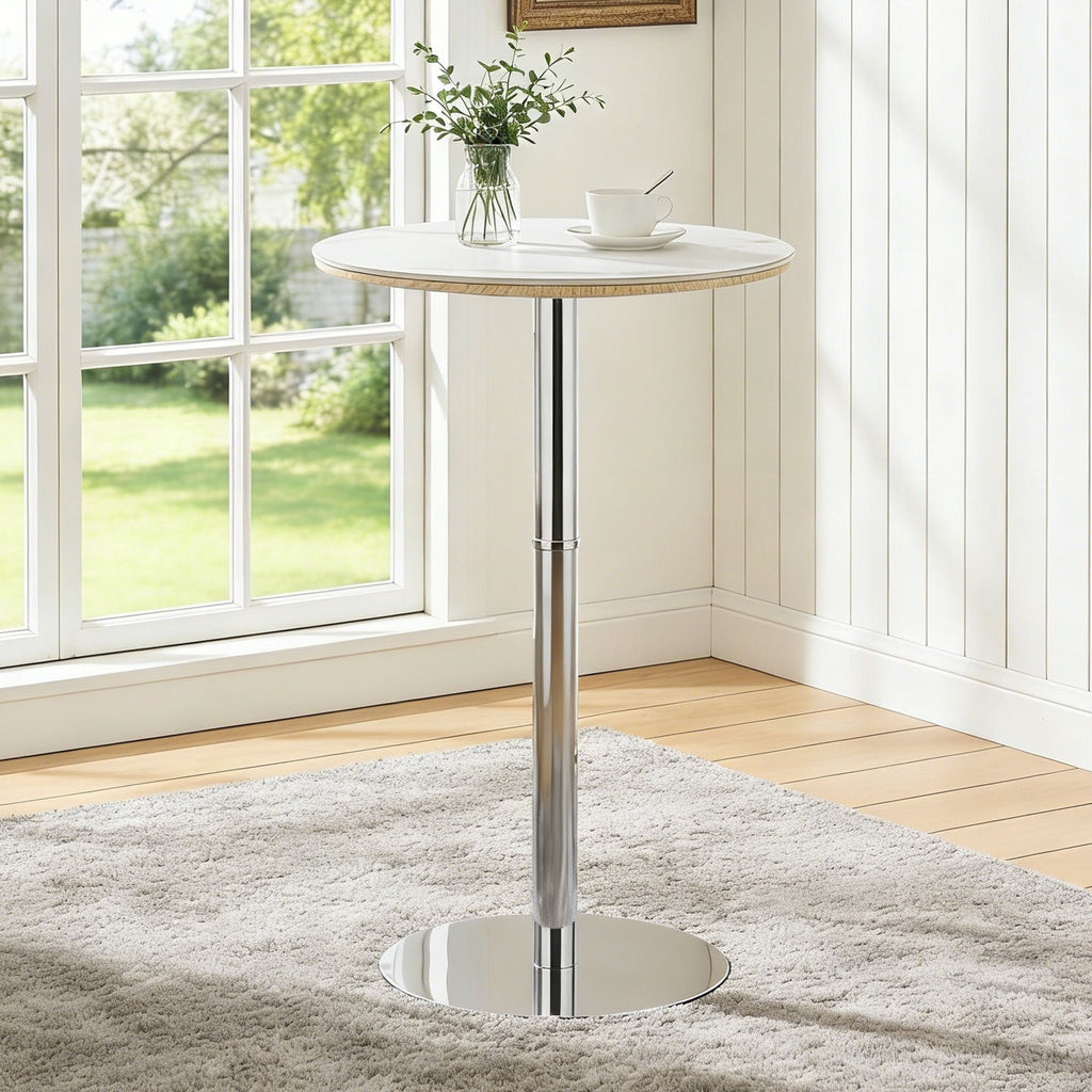 Contemporary Circular Bar Table