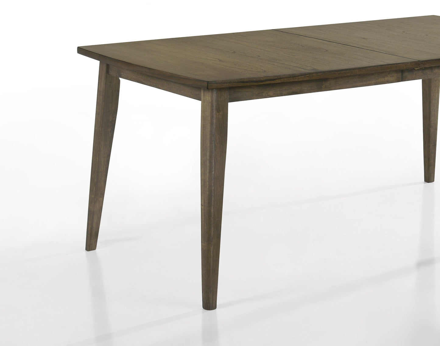 Bistro - Wide Contemporary Rectangle Dining Table With Extension Leaf