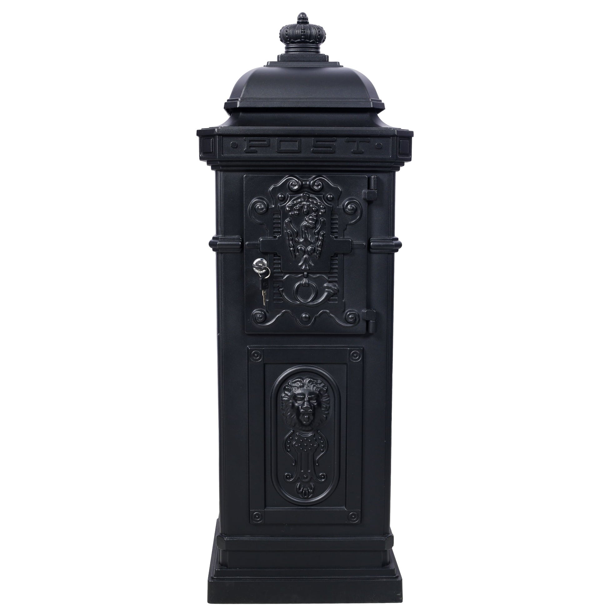 Mailboxs Residential Large-Capacity Letter Box, Rainproof Postbox Statue