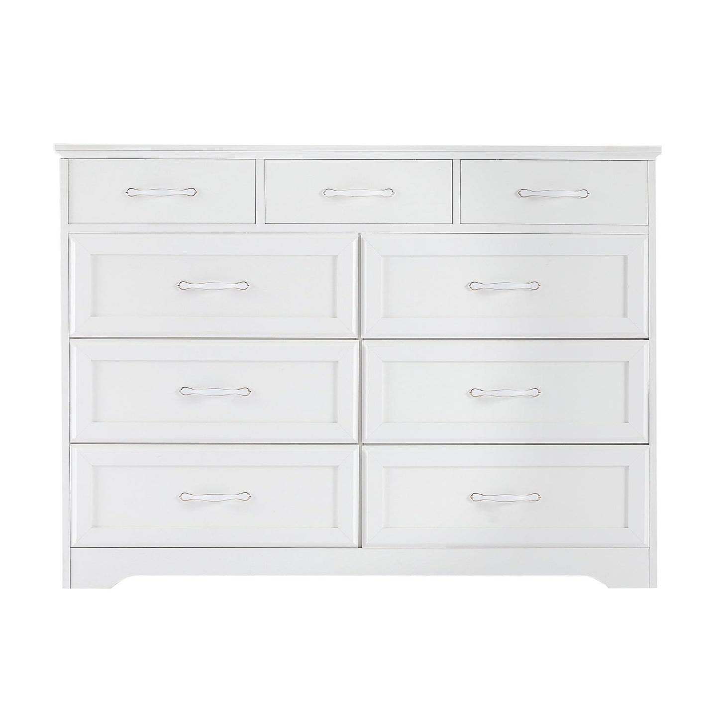 Gewnee - American 9 Drawer Dresser - White