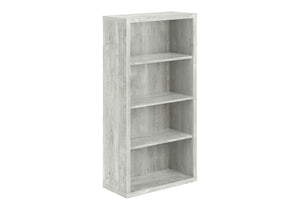 Bookshelf, Bookcase, Etagere, 5 Tier, For Office, Contemporary & Modern - Gray