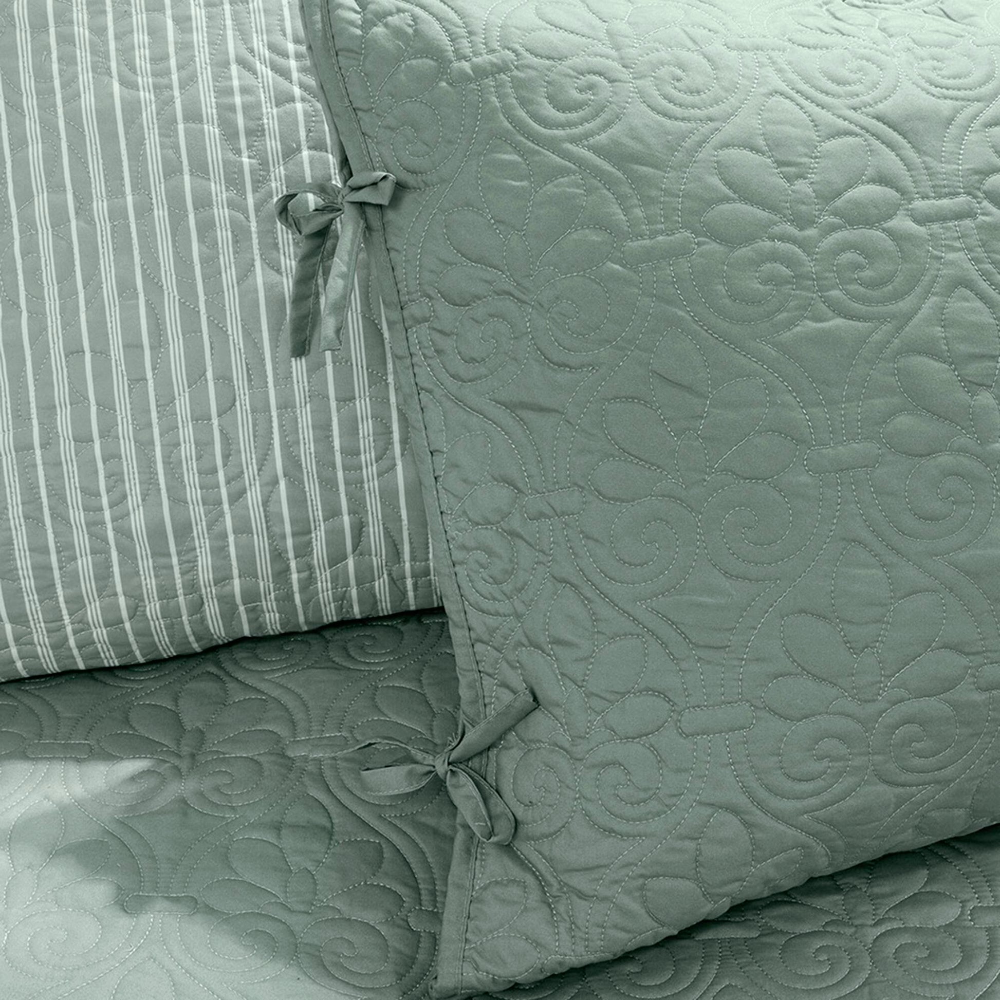 Quebec - Twin Reversible Daybed Cover (Set of 6) - Seafoam