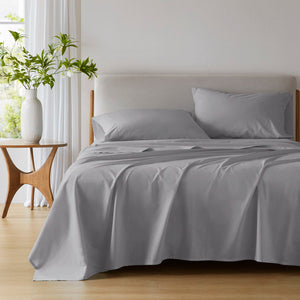 Cotton 144TC - Full Solid Sheet Set - Dark Gray