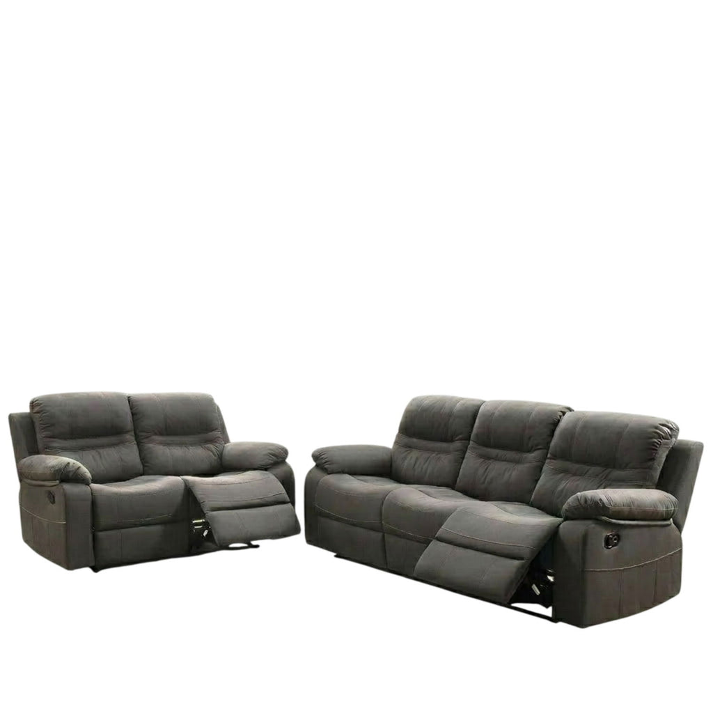 Modern Style Living Room Set With Pillow Arms