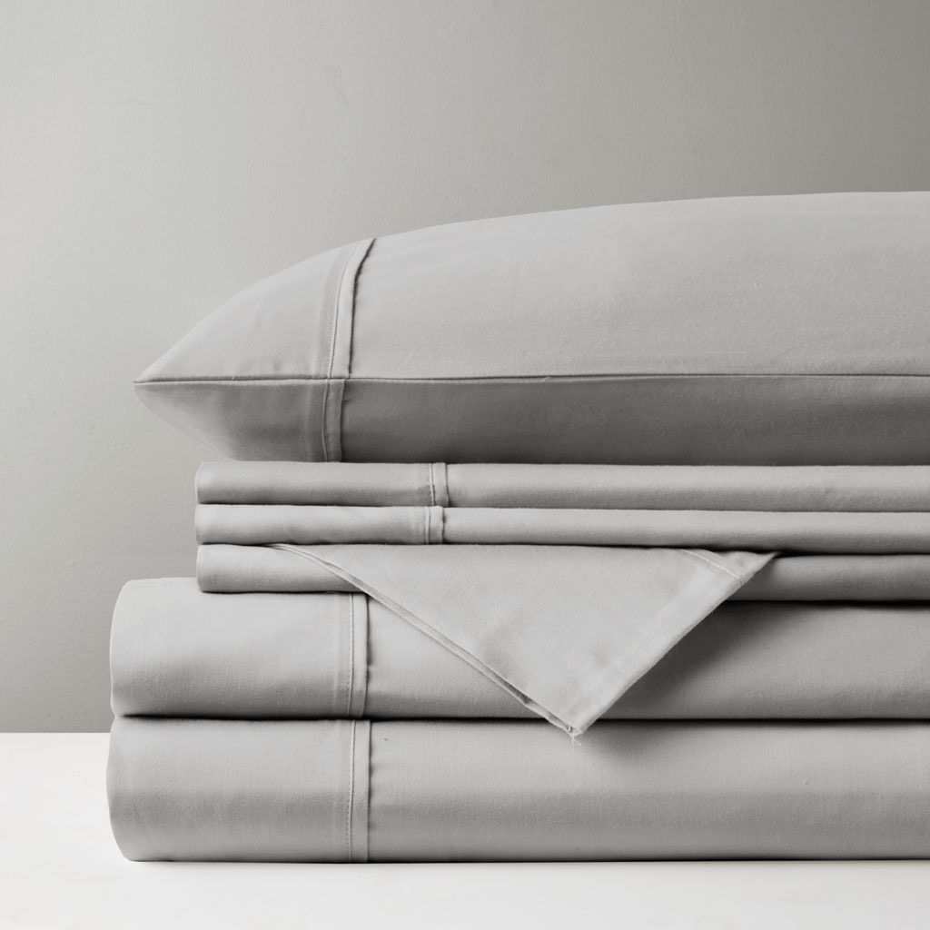 Queen 800 Thread Count Sheet Set - Gray
