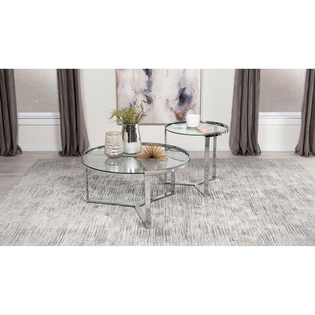 Kaylie - 2 Piece Nesting Coffee Table Set