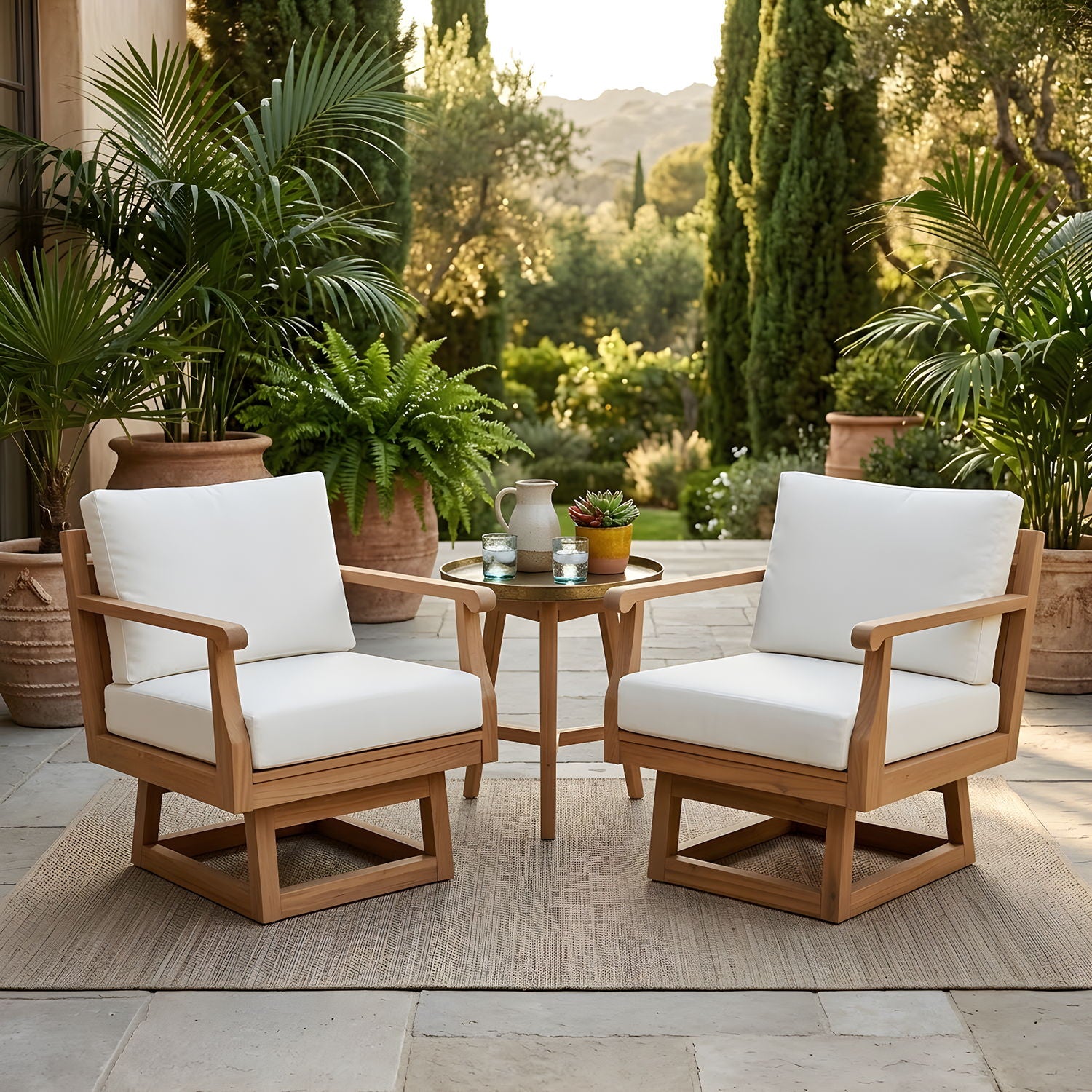 Swivel Chair With 360° Rotation