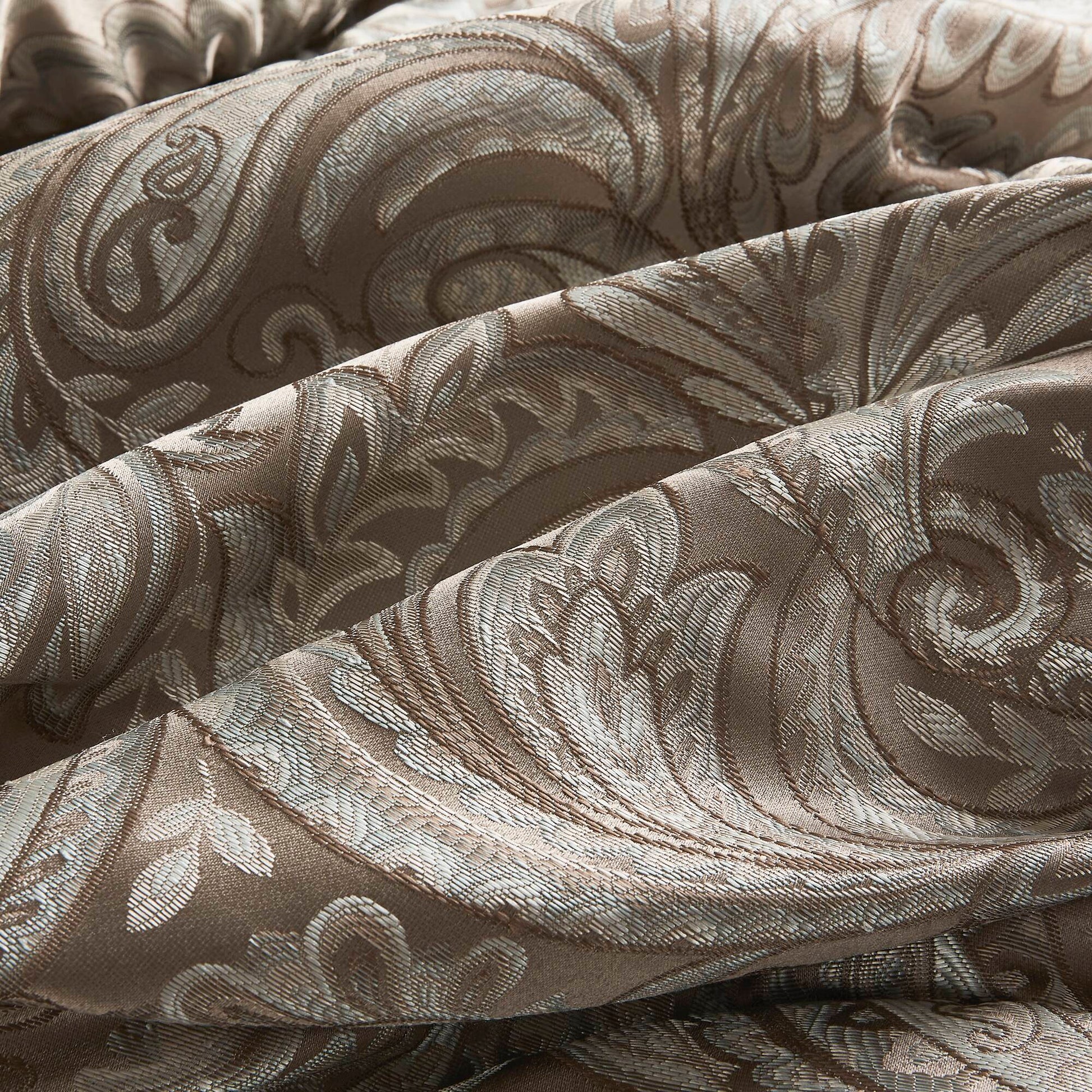 Aubrey - 12 Piece Complete Bed Set - Blue / Brown
