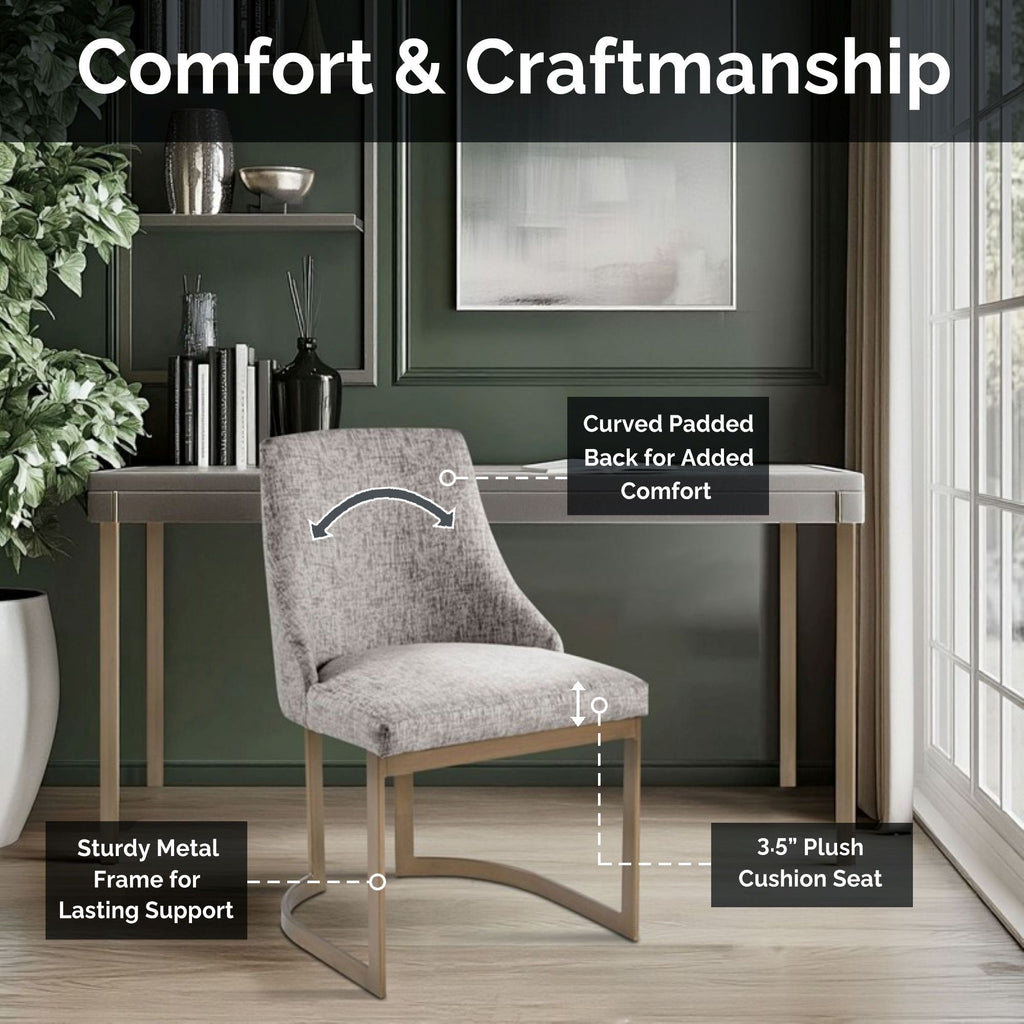 Bryce - Dining Chair (Set of 2) - Cream