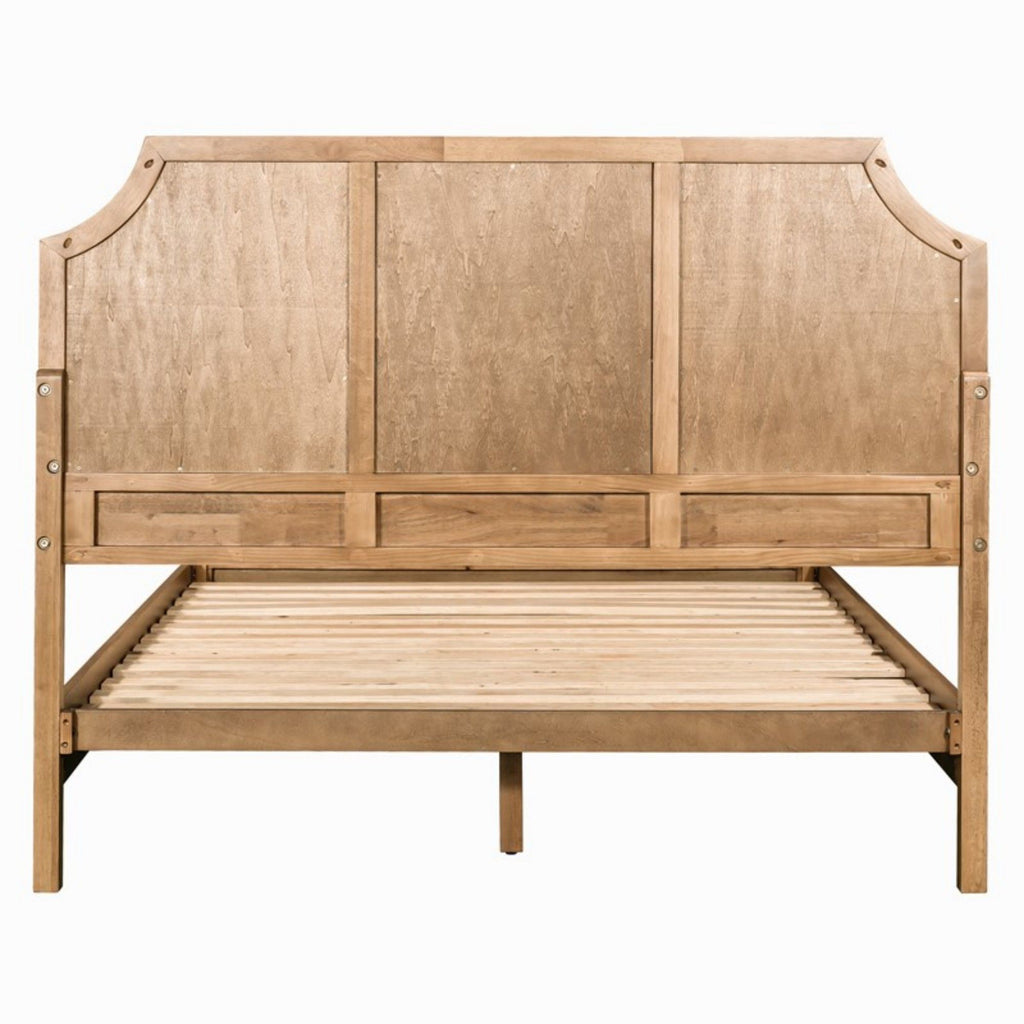 Lily Pond - Queen Platform Bed Toasted - Natural