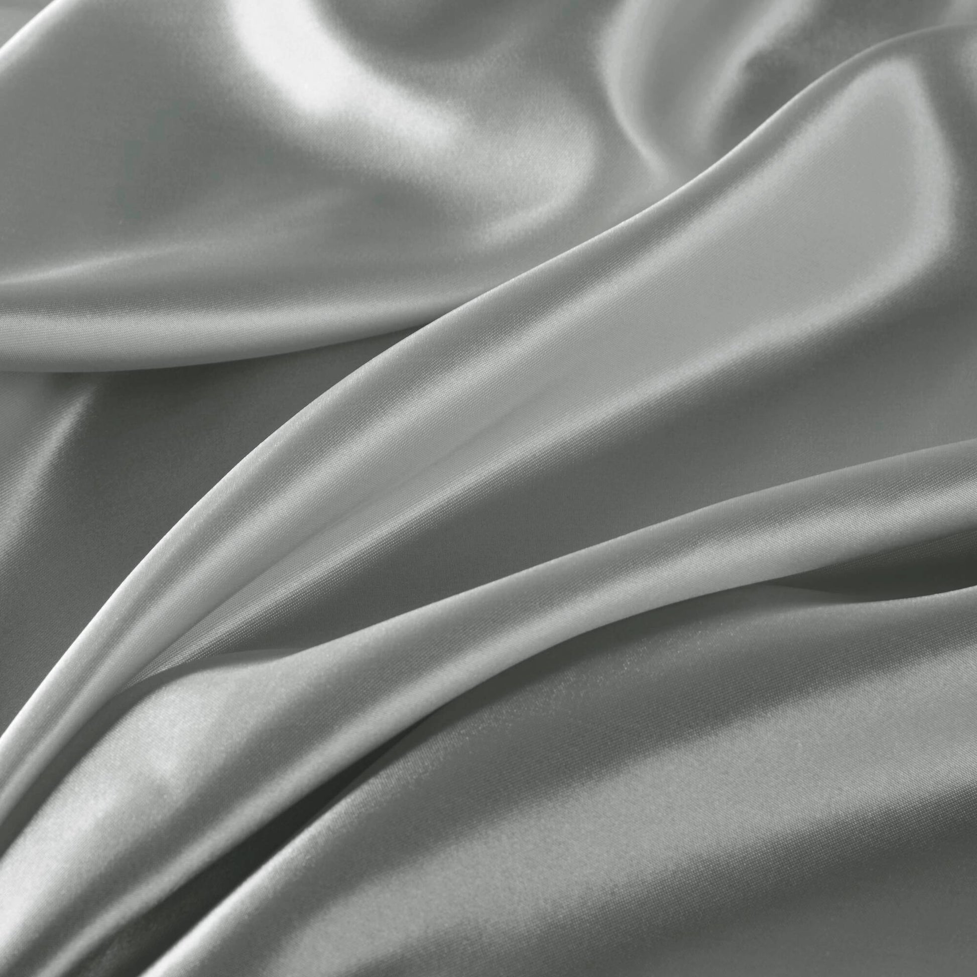 Satin - King Wrinkle Free Luxurious (Set of 6) - Gray