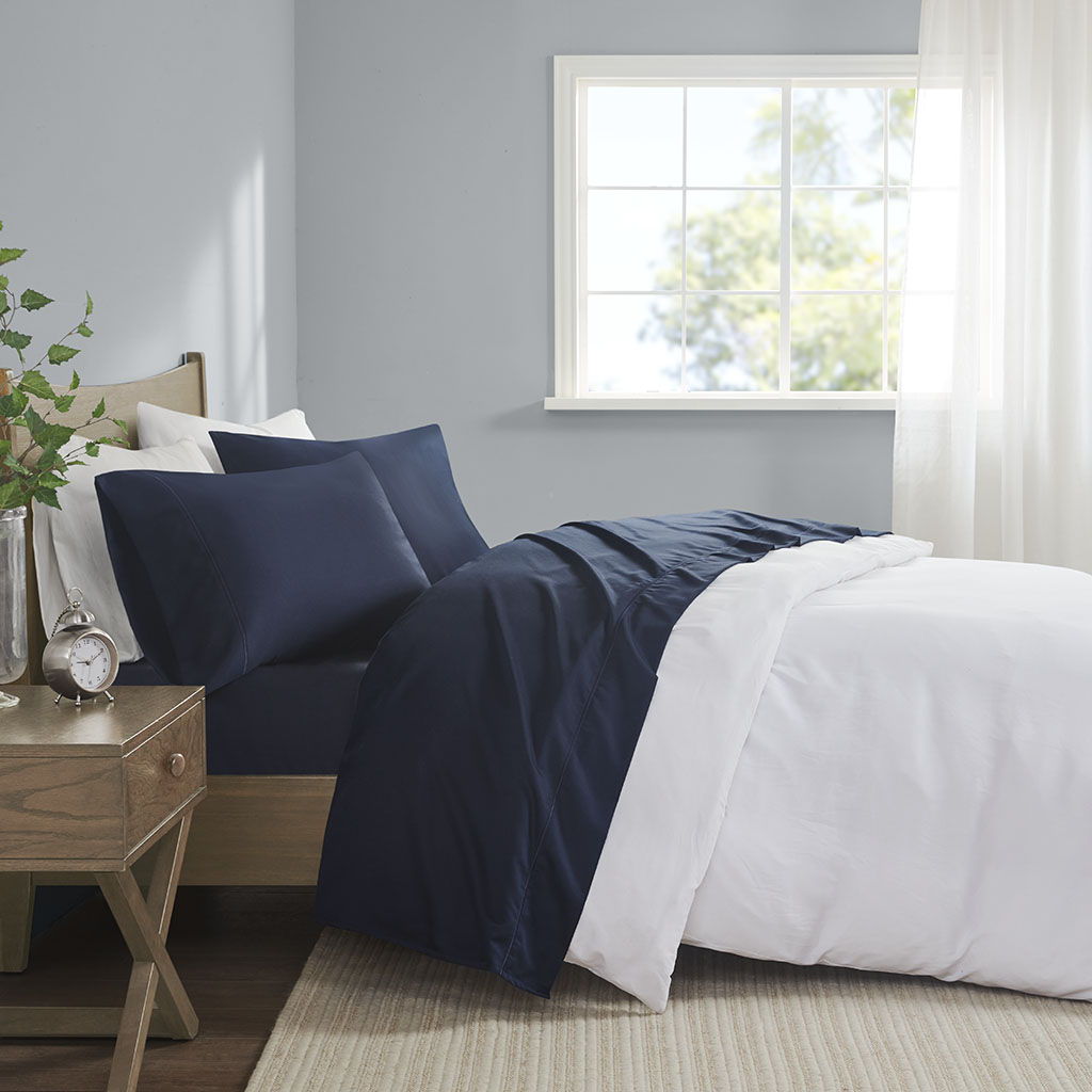600 Thread Count - King Sheet Set - Navy