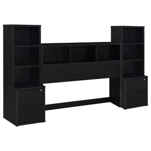 Geary - 3 Piece Bedroom Set With Bookcase Headboard