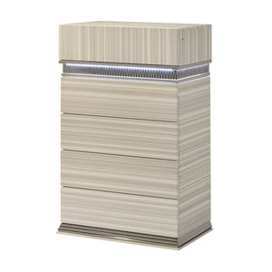 Leonor - 5 Drawer Chest - Gray