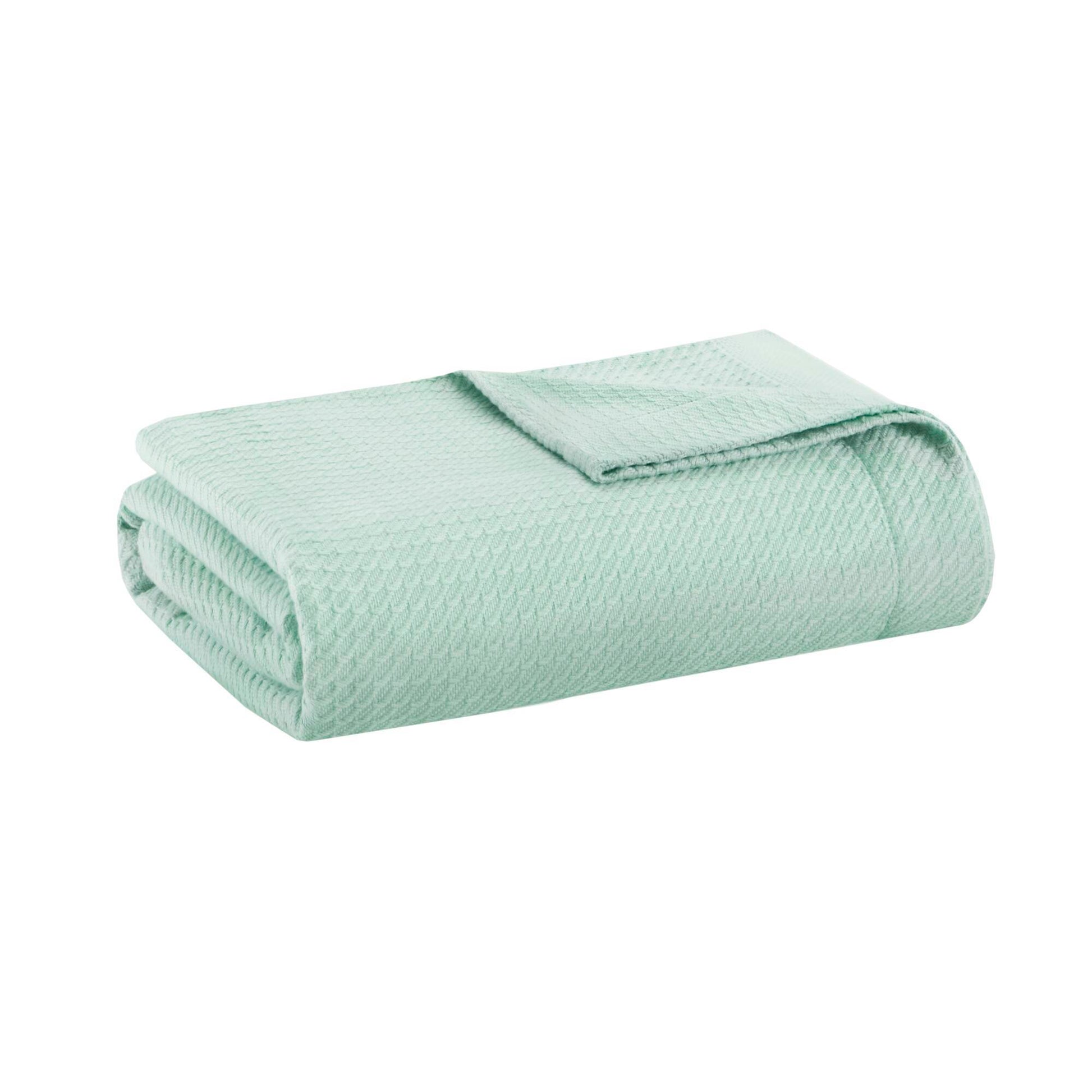 Egyptian Cotton - Twin Blanket - Seafoam